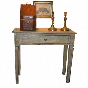 08-consola_blanca-sxix Consola de estilo neoclásico, circa 1.900. Francia.