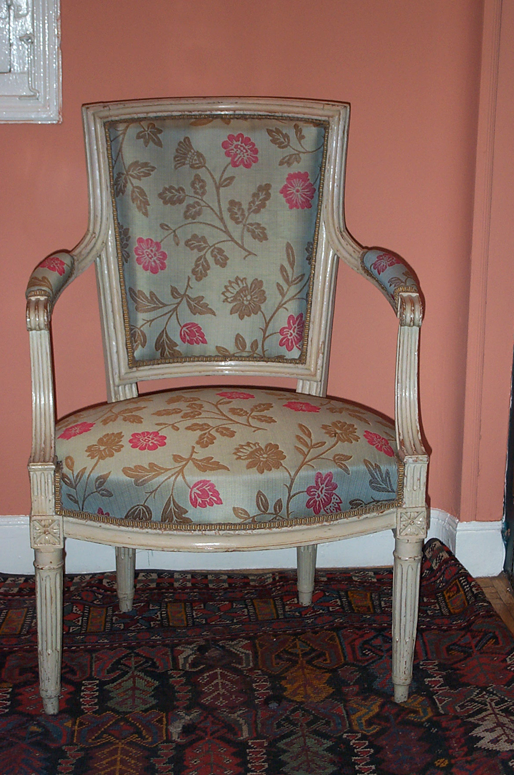 Pareja de sillas Luis XVI. Fs. S. XVIII